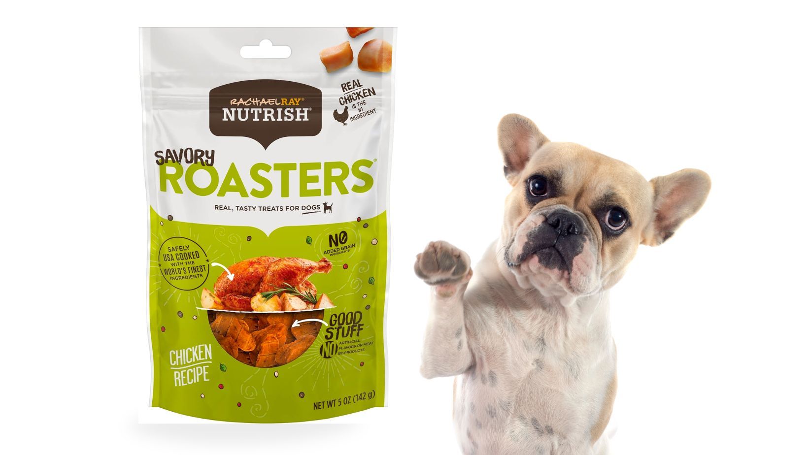 Rachael Ray Nutrish Savory Roasters Real Meat Dog Treats